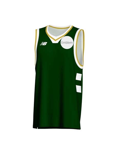 エリート ゲームシャツ（昇華プリント：身頃、脇ボーダー）エンブレム入り 詳細画像 XXX 1