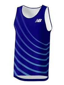 シングレット（昇華プリント：カーブライン）