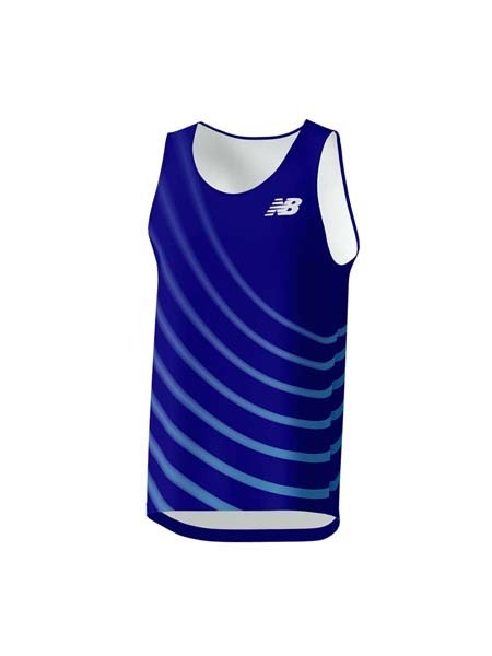 シングレット（昇華プリント：カーブライン） 詳細画像 XXX 1