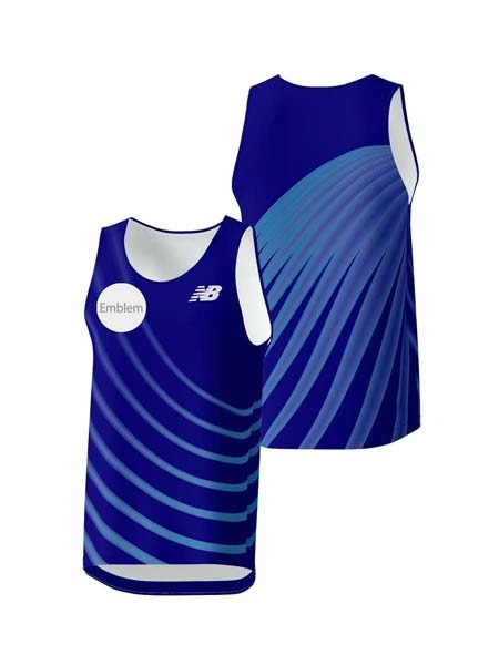 シングレット（昇華プリント：カーブライン）エンブレム入り 詳細画像 XXX 3