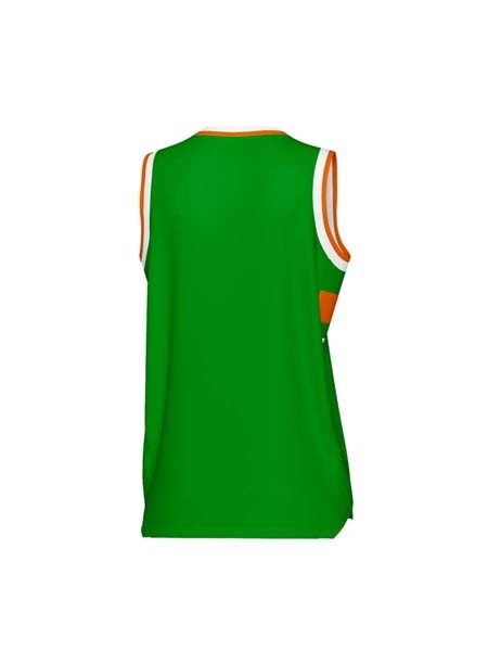 エリート ゲームシャツ（昇華プリント：身頃、脇ボーダー） 詳細画像 XXX 2