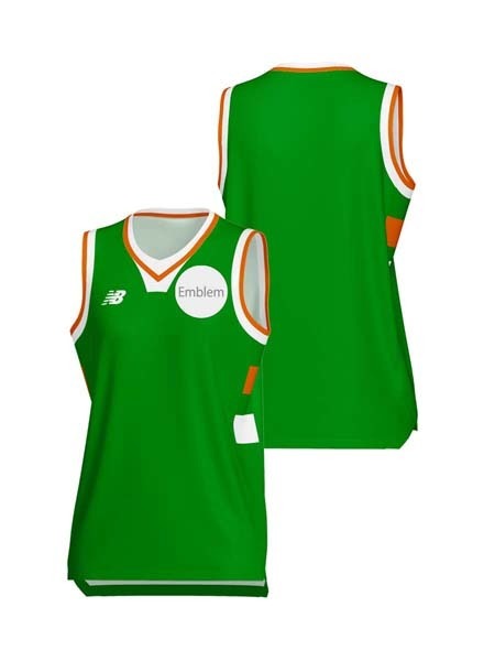 エリート ゲームシャツ（昇華プリント：身頃、脇ボーダー）エンブレム入り 詳細画像 XXX 3